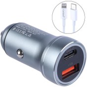 تصویر شارژر فندکی ارلدام مدل ES-CC29 ظرفیت ۳۰ وات فست شارژ 