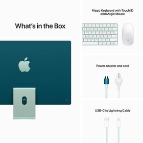 تصویر کامپیوتر اپل iMac 2021 M1/8/512 - MGPJ3 با نمایشگر 24 اینچی ا iMac 24-inch 2021 M1/8/512 - MGPJ3 iMac 24-inch 2021 M1/8/512 - MGPJ3