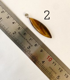 تصویر پلاک گردنبند چشم ببر - عدد۹ 