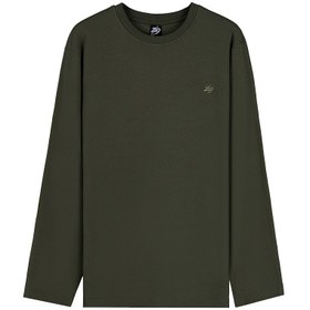 تصویر بلوز سبز فرمی زیگ zig مدل Basic کد342 