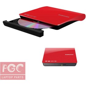 تصویر دی وی دی رایتر اکسترنال Samsung Dvd Rw se208 Red 