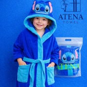 تصویر حوله پالتویی کودک آتنا 