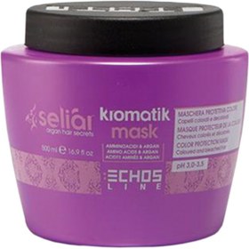 تصویر ماسک مو کروماتیک اچ اس لاین 500 میل ECHOS LINE KROMATIK HAIR MASK ، ECHOS LINE KROMATIK HAIR MASK