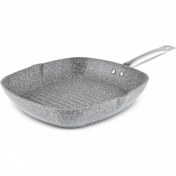 تصویر ماهیتابه گریل بیوگرانیت کاراجا شن طوسی 28 سانتی ارسال 7 روز کاری