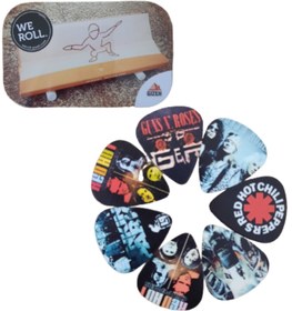 تصویر پیک گیتار هرتز ( ۵ عدد با جعبه ) ا ۵ عددی ۵ عددی