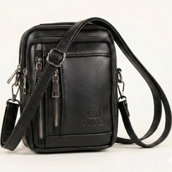 تصویر کیف دوشی کراس بادی مردانه طرح گوچی (Gucci Style ۵ زیپ