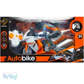 تصویر اسباب بازی موتور کنترلی شارژی Auto Bike-motorcycle مدل 300 _اسباب بازی 