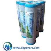 تصویر فیلتر کربن بلاک سی سی کا CCK ایرانی CTO Activated Carbon Block Filter Cartridge CCK