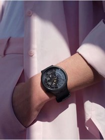 تصویر ساعت یونیسکس سواچ Big Bold Ceramic C-black مدل SB03B100 Swatch 