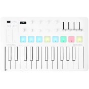 تصویر میدی کنترلر آرتوریا Arturia MiniLab 3 Alpine White Arturia MiniLab 3 Alpine White music-making controller keyboard