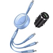 تصویر شارژر فندکی خودرو ۱۰۰ وات 