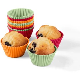 تصویر قالب مافین رنگی چیبو 12 عددی 