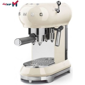 تصویر اسپرسو ساز  اسمگ مدل ECF01 سبز پاستیلی Espresso maker Smeg Italy Smeg ECF01 pastelgrün