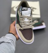 تصویر کتانی نایک جردن ۱ مردانه سه رنگ سایز ۳۹ تا ۴۵ 