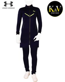 تصویر ست مانتو شلوار ورزشی Under armour کد 02 Under rmor pants pants coat code 02