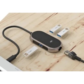 تصویر هاب 4 پورت USB-C جی سی پال سری Onyx مدل JCP6252 