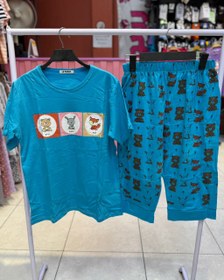 تصویر ست تیشرت شلوارک چیبی 