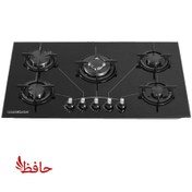 تصویر اجاق گاز داتیس مدل پرنس ۵ شعله شیشه ای 