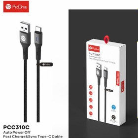 تصویر کابل تبدیل USB-C پرووان مدل PCC310C ProOne USB-C to USB-C Cable Model PCC310C