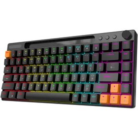 تصویر کیبورد گیمینگ مکانیکی 84 کلید Porodo PDX226 - مشکی Porodo PDX226 Gaming 84 Keys Mechanical Gaming Keyboard