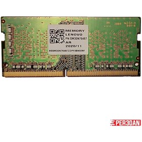 تصویر رم لپ تاپ Samsung DDR4 تک کاناله 2666 مگاهرتز CL11 ظرفیت 4 گیگابایت 