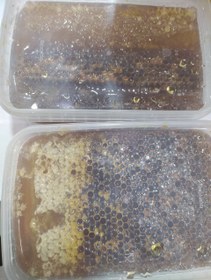 تصویر عسل طبیعی ممتاز زلال و موم دار - زلال / یک کیلو 