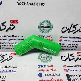 تصویر روکش ( محافظ ) پدال دنده پلاستیکی سبز 