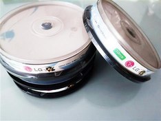 تصویر 30 عدد DVD خام LG 
