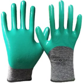 تصویر دستکش نیتریل 3/4 گیلان - ۱ جین 