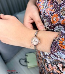 تصویر ساعت جولیوس زنانه فلزی مدل JA-1453 - رز JULIUS