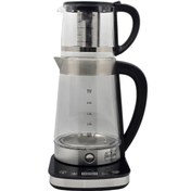 تصویر چای ساز رومانتیک هوم مدل KHD-425 ظرفیت ۲.۵ لیتر با کتری پیرکس 