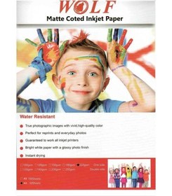 تصویر کوتد 220 گرم 50برگی A3 - Wolf 