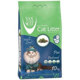 تصویر خاک گربه ون کت مدل Pine وزن 5 کیلوگرم 