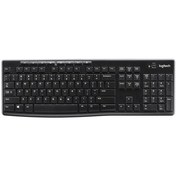 تصویر کیبورد سیم دار استوک لاجیتک مدل keaboard logitech MK270 