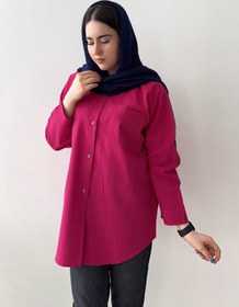 تصویر شومیز رنگی لینن 