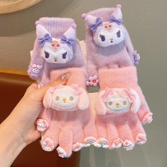 تصویر دستکش کرومی دخترانه مدل 393 