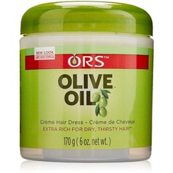 تصویر کرم مو روغن زیتون ارس برای موهای خشک و تشنه ORS Olive Oil Fortifying Creme Hair Dress 