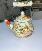 تصویر کتری لعابی ظرفیت ۱.۵ لیتر 