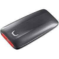 تصویر SAMSUNG X5 قابل حمل SSD - 1TB - Thunderbolt 3 External SSD (MU-PB1T0B/AM) خاکستری/قرمز SAMSUNG X5 Portable SSD - 1TB - Thunderbolt 3 External SSD (MU-PB1T0B/AM) Gray/Red