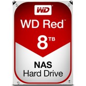 تصویر هارد دیسک اینترنال وسترن دیجیتال سری قرمز ظرفیت 8 ترابایت Western Digital Red Internal Hard Drive 8TB