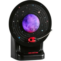 تصویر چراغ خواب و اسپیکر طرح فضا Portable Space Travel BT Speaker Moon Lamp