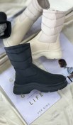 تصویر بوت بچه‌گانه زمستانی مدل اسپرت ضد آب و سبک و مقاوم - مشکی / ۳ Children's winter boots, waterproof, lightweight and durable, sporty model