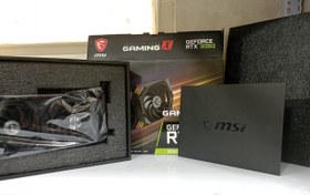 تصویر کارت گرافیک استوک ام اس ای MSI RTX 3060 GAMING X 12GB 