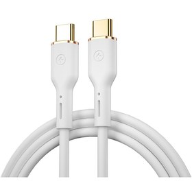 تصویر کابل دو سر تایپ سی ویوو مدل YQ02 C-C طول 1.2 متر WIWU YQ02 C-C USB-C to USB-C cable 1.2m