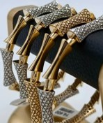 تصویر دستبند طلای زنانه سلین وی آی پی 