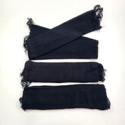 تصویر شال گردن بافت مشکی 