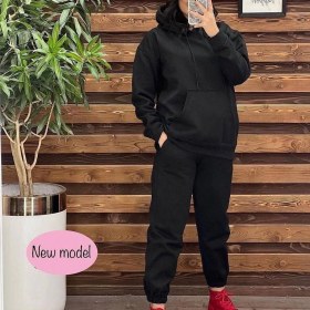 تصویر ست هودی شلوار بیسیک 