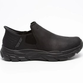 تصویر کفش چرم مردانه اسکچرز Skechers 205120-blk 