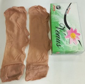 تصویر جوراب دو ربع پارازین رنگ پا زنانه ضخامت 1/20 پارازین - رنگ پا ا Women's two-quarter length socks, thickness 1/20 Parazin Women's two-quarter length socks, thickness 1/20 Parazin