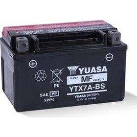 تصویر باطری باتری موتور سیکلت Ytx7A Bs Yuasa 